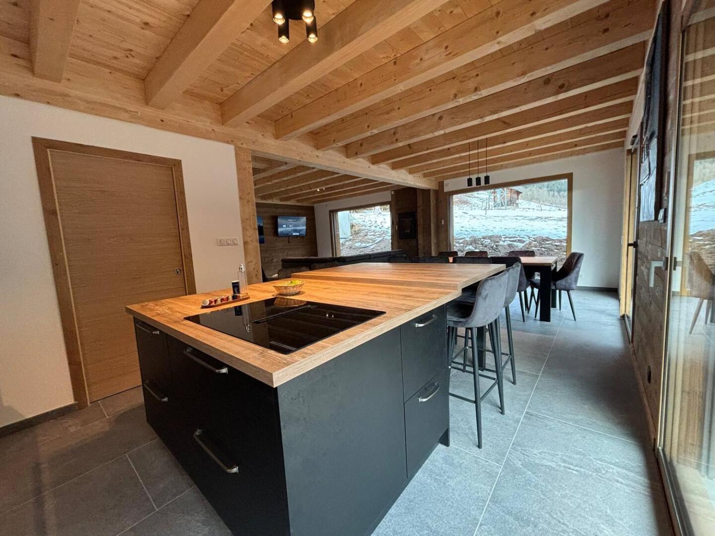 Chalets, Les Crozats Монрьон Экстерьер фото